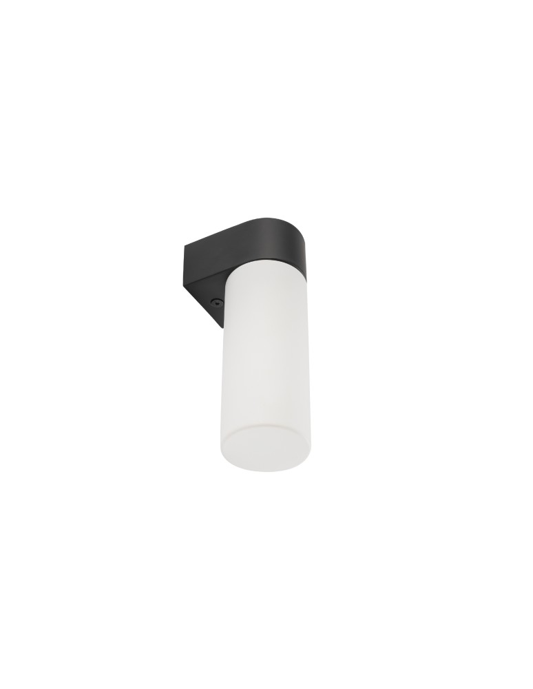 Bathroom wall lamps - Nowodvorski NATALIE Wall lamp Max wattage 10W only LED G9 IP44 Black 10725 - product kolory-swiatla.pl 5
