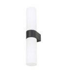 Bathroom wall lamps - Nowodvorski NATALIE Wall lamp Max wattage 10W only LED G9 IP44 Black 10728 - product 3