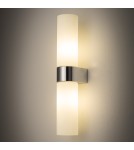 Bathroom wall lamps - Nowodvorski NATALIE Wall Mounts Max wattage 10W only LED G9 IP44 Chrome 10726 - product 2