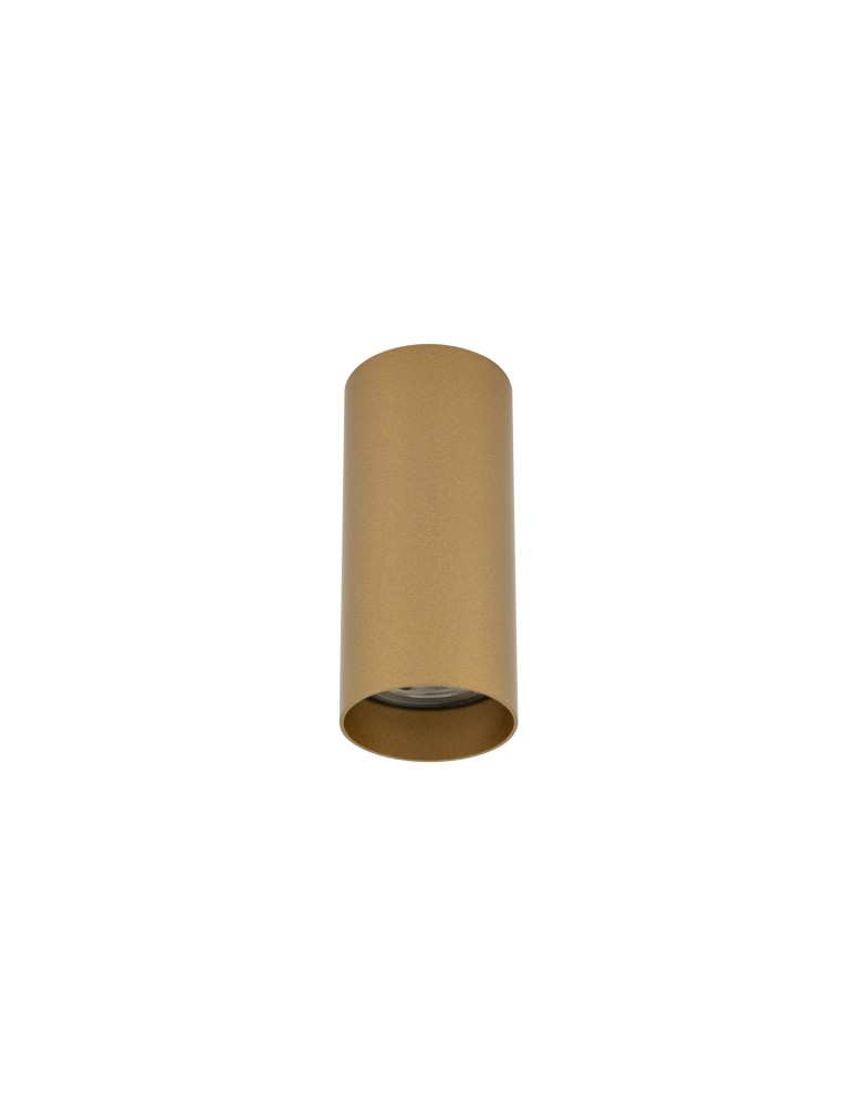 Round ceiling luminaires - Nowodvorski MONO S Surface-mounted Max wattage 10W only LED GU10 Satin Gold 10782 - product kolory-swiatla.pl 1