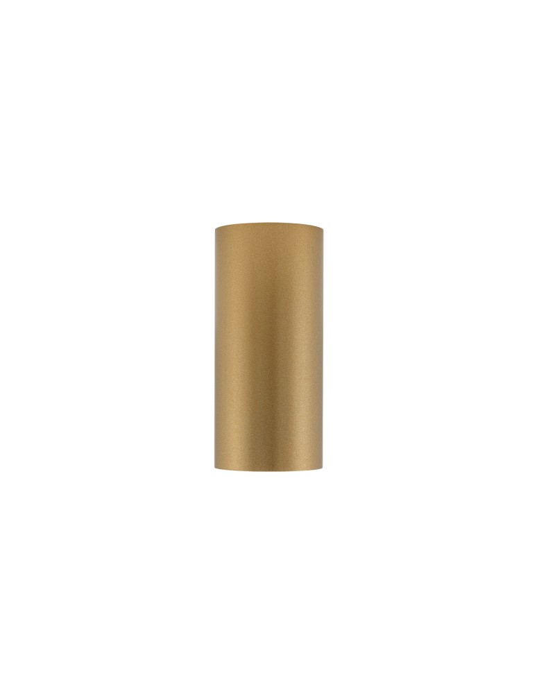 Round ceiling luminaires - Nowodvorski MONO S Surface-mounted Max wattage 10W only LED GU10 Satin Gold 10782 - product kolory-swiatla.pl 4