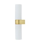 Bathroom wall lamps - Nowodvorski NATALIE Wall lamp Max wattage 10W only LED G9 IP44 Brass 10727 - product 1
