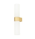 Bathroom wall lamps - Nowodvorski NATALIE Wall lamp Max wattage 10W only LED G9 IP44 Brass 10727 - product 3