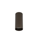 Round ceiling luminaires - Nowodvorski MONO S Surface-mounted Max wattage 10W only LED GU10 Satin Chocolate 10783 - product 1