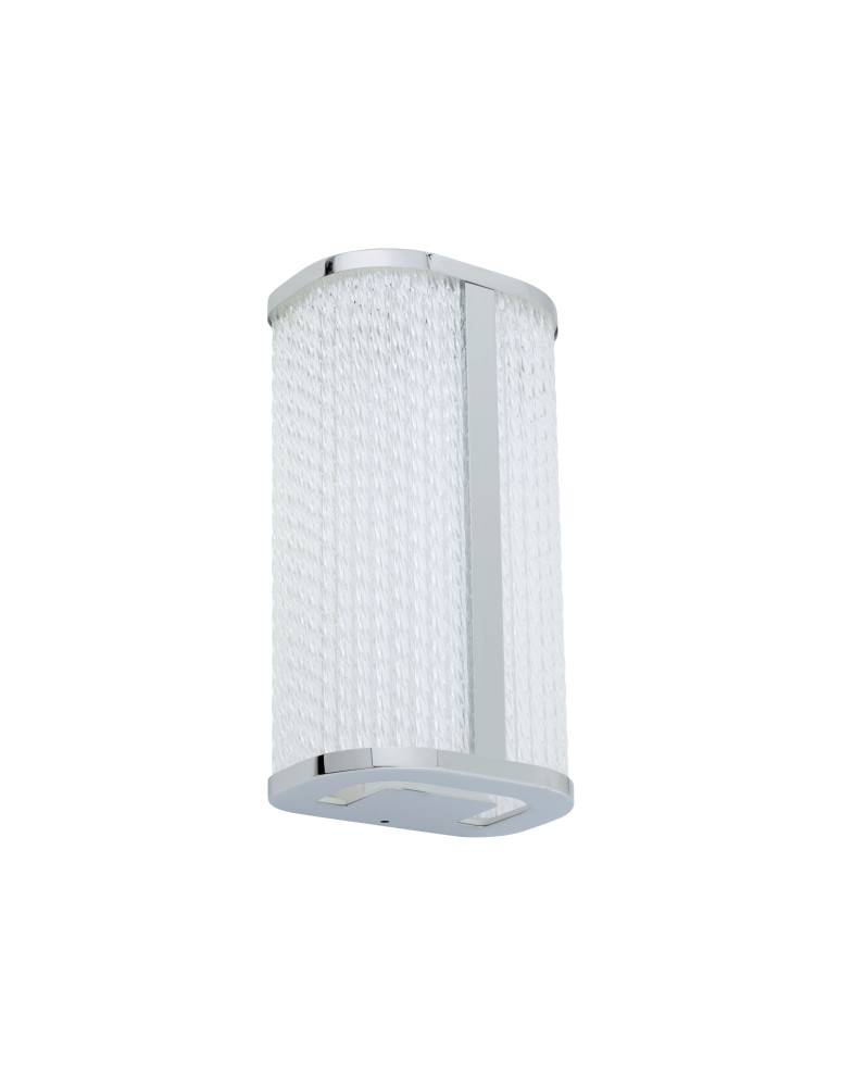 Bathroom wall lamps - Nowodvorski PALMAS LED Wall Sconce Max moc 15W LED IP44 4000K Chrome 10729 - product kolory-swiatla.pl 3