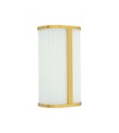Bathroom wall lamps - Nowodvorski PALMAS LED Wall Sconce Max moc 15W LED IP44 4000K Brass 10730 - product 1