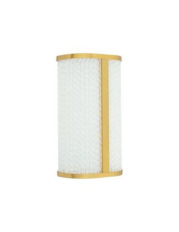 Nowodvorski PALMAS LED Wall Sconce Max moc 15W LED IP44 4000K Brass 10730