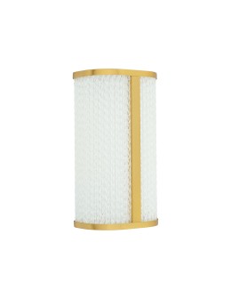 Nowodvorski PALMAS LED Wall Sconce Max moc 15W LED IP44 4000K Brass 10730