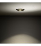Round flush-mounted lamps - Nowodvorski CUP Concealed Max wattage 10W only LED GU10 Black 10789 - product 2