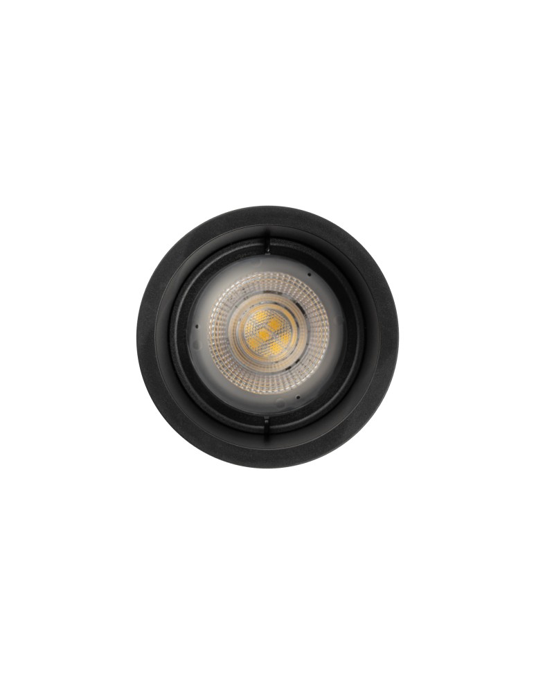 Round flush-mounted lamps - Nowodvorski CUP Concealed Max wattage 10W only LED GU10 Black 10789 - product kolory-swiatla.pl 3