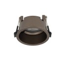 Round flush-mounted lamps - Nowodvorski CUP Concealed Max wattage 10W only LED GU10 Satin Chocolate 10790 - product 1