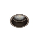 Round flush-mounted lamps - Nowodvorski CUP Concealed Max wattage 10W only LED GU10 Satin Chocolate 10790 - product 4