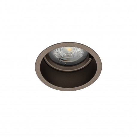 Nowodvorski CUP Downlights Podtynkowa Max moc 10W only LED GU10 Satynowy czekoladowy 10790