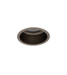 Round flush-mounted lamps - Nowodvorski CUP Concealed Max wattage 10W only LED GU10 Satin Chocolate 10790 - product 5