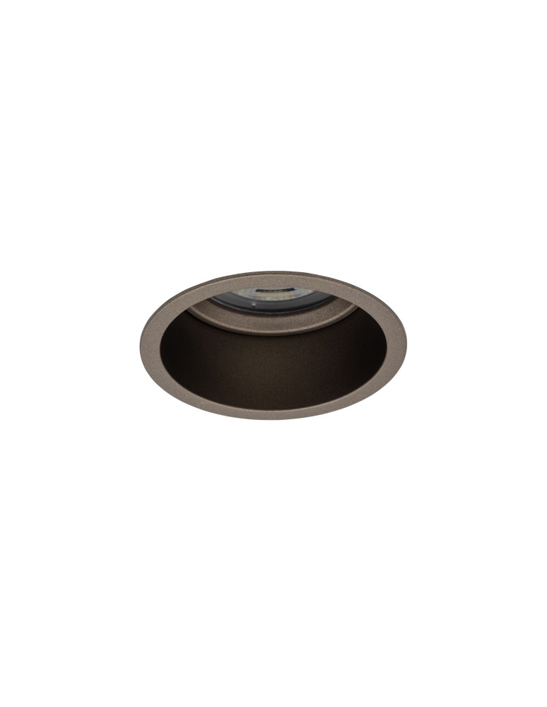 Round flush-mounted lamps - Nowodvorski CUP Concealed Max wattage 10W only LED GU10 Satin Chocolate 10790 - product kolory-swiatla.pl 5