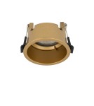 Round flush-mounted lamps - Nowodvorski CUP Concealed Max wattage 10W only LED GU10 Satin Gold 10791 - product 1