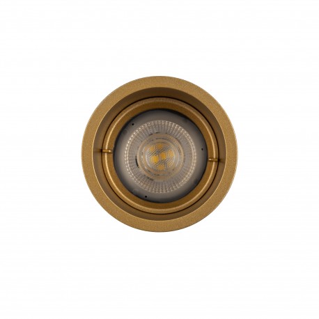 Nowodvorski CUP Downlights Podtynkowa Max moc 10W only LED GU10 Satynowy złoty 10791