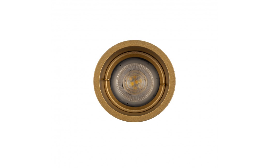 Nowodvorski CUP Downlights Podtynkowa Max moc 10W only LED GU10 Satynowy złoty 10791