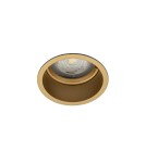 Round flush-mounted lamps - Nowodvorski CUP Concealed Max wattage 10W only LED GU10 Satin Gold 10791 - product 4