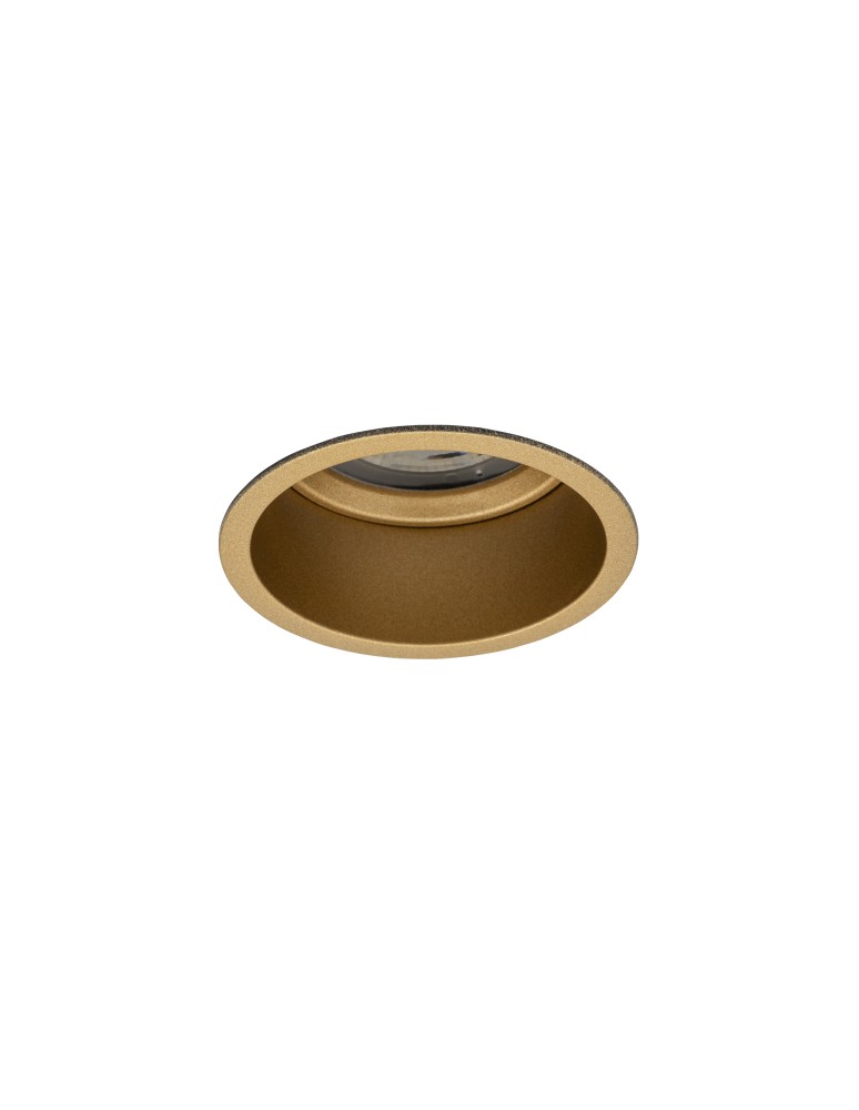 Round flush-mounted lamps - Nowodvorski CUP Concealed Max wattage 10W only LED GU10 Satin Gold 10791 - product kolory-swiatla.pl 5