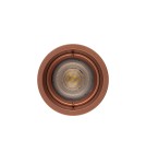 Round flush-mounted lamps - Nowodvorski CUP Flush Mounted Max wattage 10W only LED GU10 Satin Copper 10792 - product 3