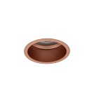 Round flush-mounted lamps - Nowodvorski CUP Flush Mounted Max wattage 10W only LED GU10 Satin Copper 10792 - product 5