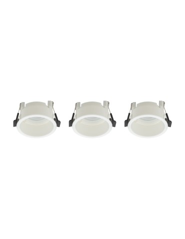 Nowodvorski CUP 3 PC SET Flush mount Max wattage 10W only LED GU10 White 10793