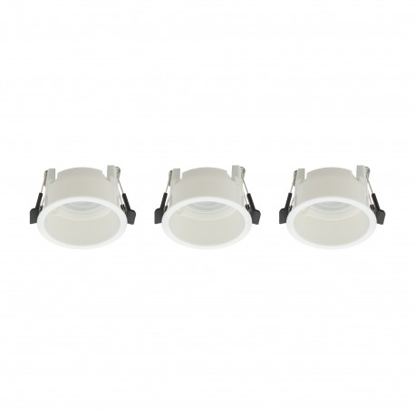 Nowodvorski CUP 3 PC SET Downlights Podtynkowa Max moc 10W only LED GU10 Biały 10793