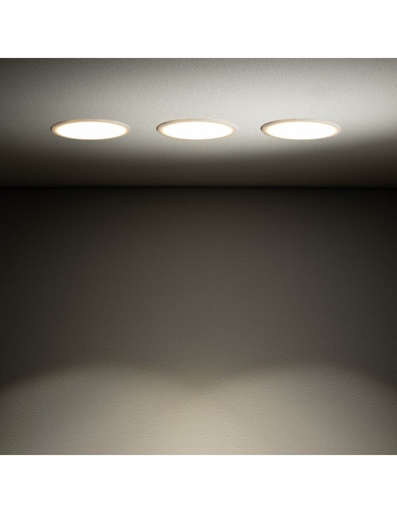 Round flush-mounted lamps - Nowodvorski CUP 3 PC SET Flush mount Max wattage 10W only LED GU10 White 10793 - product kolory-swiatla.pl 2