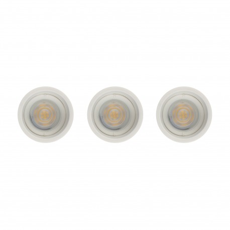 Nowodvorski CUP 3 PC SET Downlights Podtynkowa Max moc 10W only LED GU10 Biały 10793