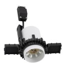 Frameless flush-mounted lamps - trimless - Nowodvorski MONO SLIDE TRIMLESS flush mount Max power 10W only LED GU10 White 10802 - product 1