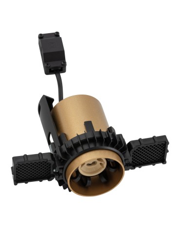 Nowodvorski MONO SLIDE TRIMLESS flush mount Max wattage 10W only LED GU10 Satin Gold 10805