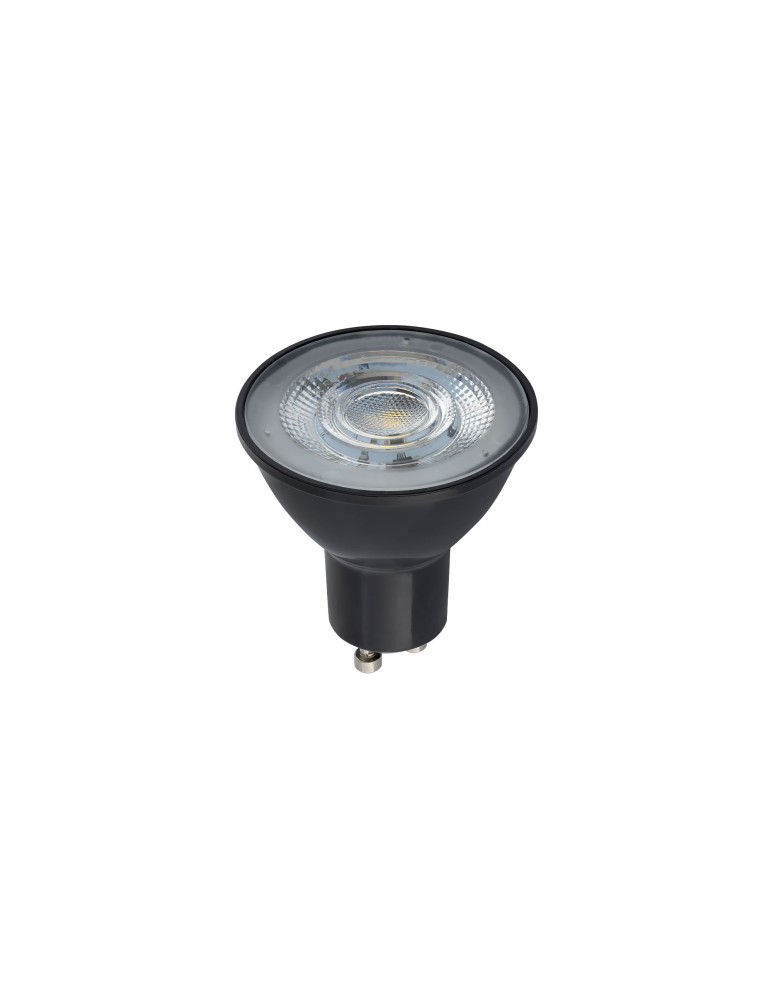 LED GU10 230V bulbs - Nowodvorski REFLECTOR LED, GU10, R50, 7W, DIMMABLE GU10 R50 Max power 7W LED 4000K Black 10997 - product kolory-swiatla.pl 1