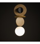 Single pendant lamps - Nowodvorski DROPS WOOD A Ceiling lamps Pendant lamps Max wattage 12W only LED G9 Natural wood 11173 - product 2