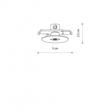 Nowodvorski CAMELEON CANOPY F MINI System Cameleon Puszki Czarny 11184