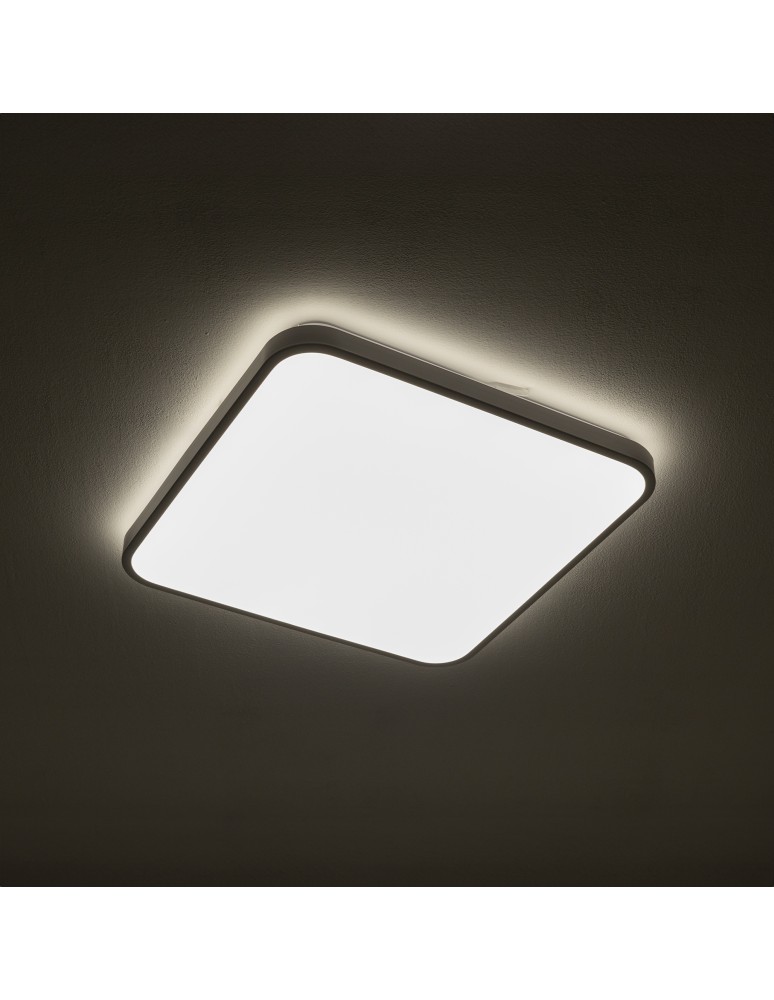LED Plafonds - Nowodvorski AGNES SQUARE LED PRO Ceiling Lamps Plafond Max power 32W LED IP44 3000K White 10991 - product kolory-swiatla.pl 2