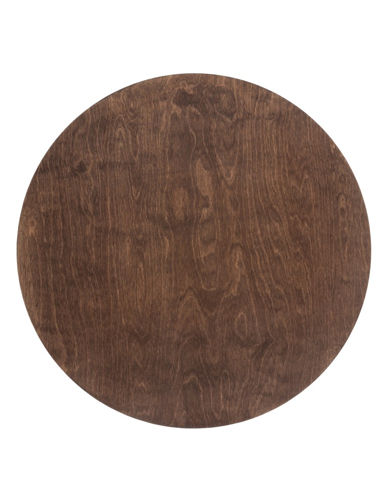 Designer wall lamps - Nowodvorski RING TIMBER LED XXL Wall lamp Max power 22W LED 3000K Dark wood 11178 - product kolory-swiatla.pl 1