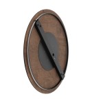 Designer wall lamps - Nowodvorski RING TIMBER LED XXL Wall lamp Max power 22W LED 3000K Dark wood 11178 - product 5