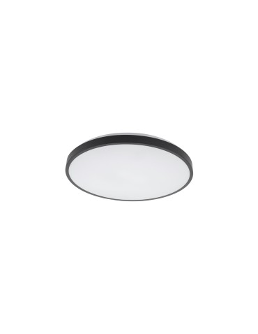 Nowodvorski AGNES ROUND LED PRO Ceiling lamps Plafond Max power 22W LED IP44 3000K Black 10971