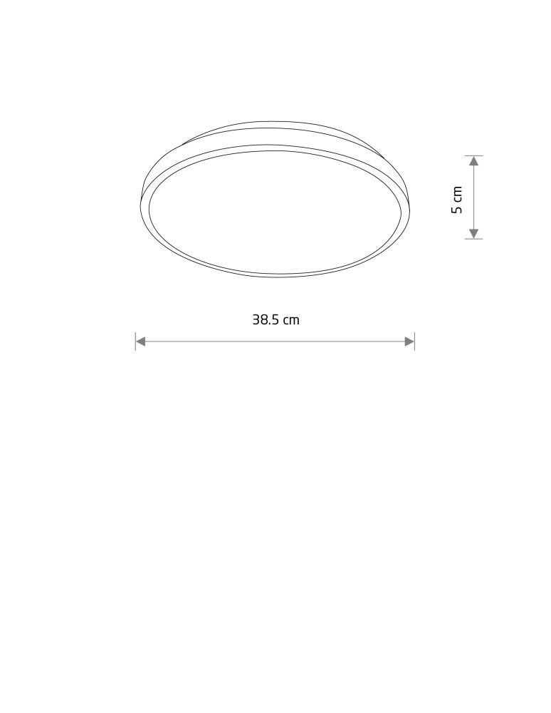 LED Plafonds - Nowodvorski AGNES ROUND LED PRO Ceiling lamps Plafond Max power 22W LED IP44 3000K Black 10971 - product kolory-swiatla.pl 6