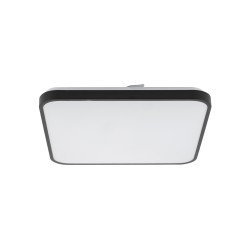 Nowodvorski AGNES SQUARE LED PRO  Lampy sufitowe Plafon Max moc 32W LED IP44 4000K Czarny 10986