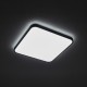 Nowodvorski AGNES SQUARE LED PRO Lampy sufitowe Plafon Max moc 32W LED 4000K Czarny 10986