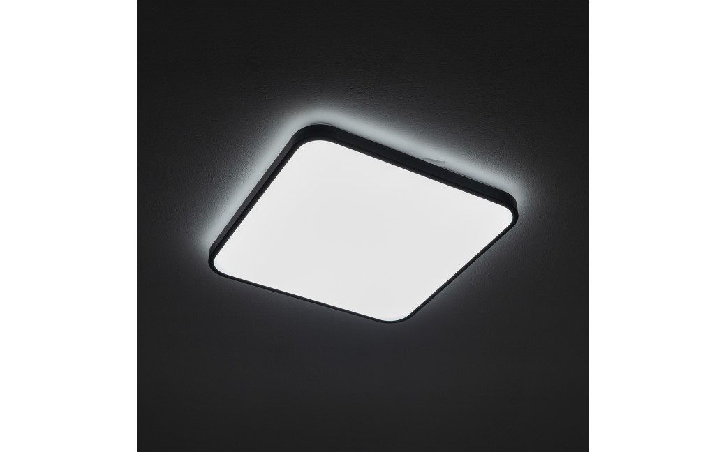 Nowodvorski AGNES SQUARE LED PRO Lampy sufitowe Plafon Max moc 32W LED IP44 4000K Czarny 10986