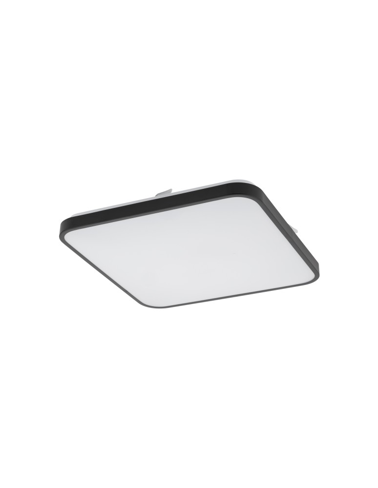 LED Plafonds - Nowodvorski AGNES SQUARE LED PRO Ceiling Lamps Plafond Max power 32W LED IP44 4000K Black 10986 - product kolory-swiatla.pl 3