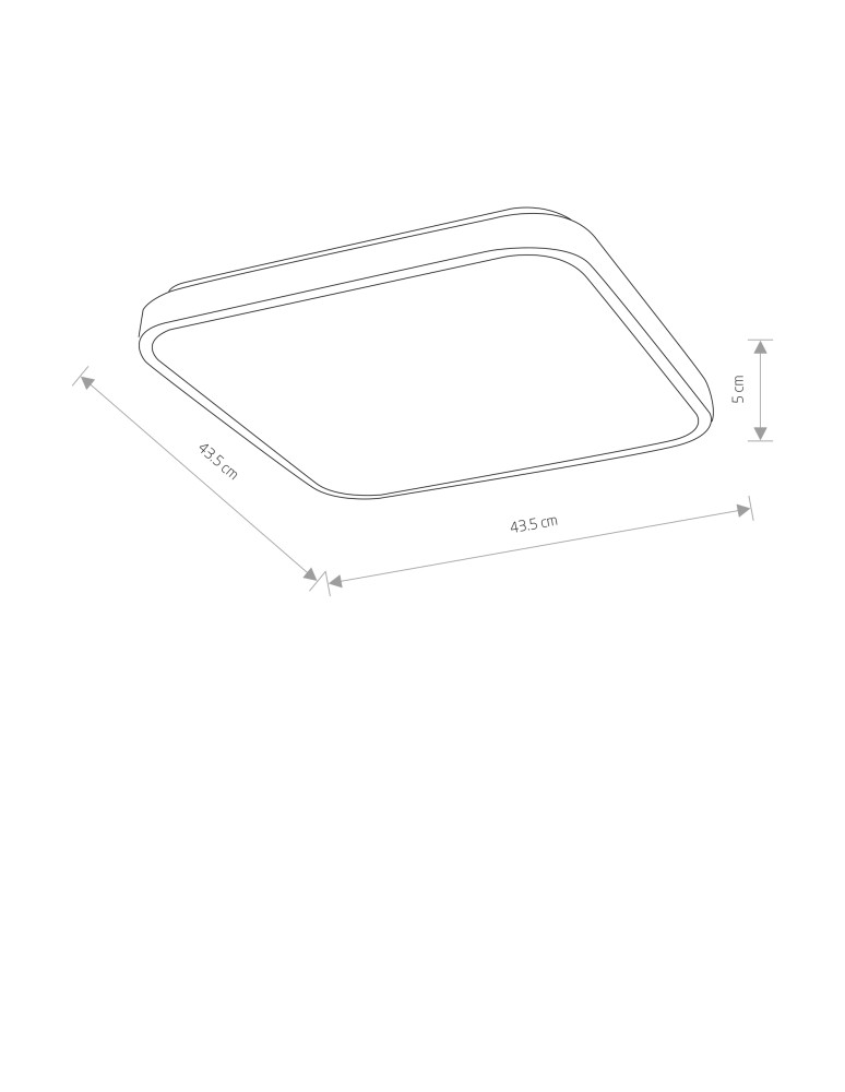 LED Plafonds - Nowodvorski AGNES SQUARE LED PRO Ceiling Lamps Plafond Max power 32W LED IP44 4000K Black 10986 - product kolory-swiatla.pl 6