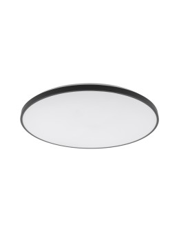 Nowodvorski AGNES ROUND LED PRO Ceiling Lamps Plafond Max power 64W LED IP44 3000K Black 10975