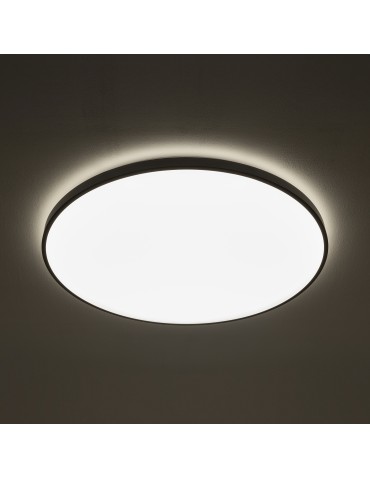 Nowodvorski AGNES ROUND LED PRO Ceiling Lamps Plafond Max power 64W LED IP44 3000K Black 10975 - product 2