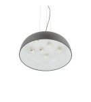 Modern pendant lamps - Nowodvorski SATELLITE M Ceiling lamps Pendant lamps Max wattage 25W only LED E27 Grey 11232 - product 6