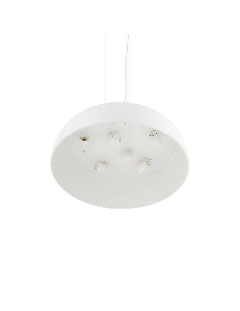 Modern pendant lamps - Nowodvorski SATELLITE M Ceiling lamps Pendant lamps Max wattage 25W only LED E27 White 11233 - product kolory-swiatla.pl 6