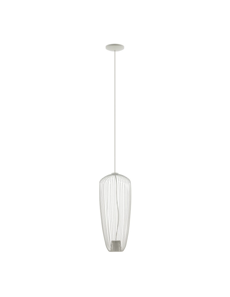 Wire pendant lamps - Nowodvorski PUMPKIN S Ceiling lamps Pendant lamps Max wattage 10W only LED GU10 Grey 11242 - product kolory-swiatla.pl 1